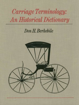 cover image of Carriage Terminology